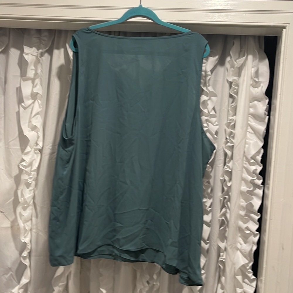 Nine West women’s 4X sleeveless shirt tank top layering piece nwot new - Picture 4 of 6